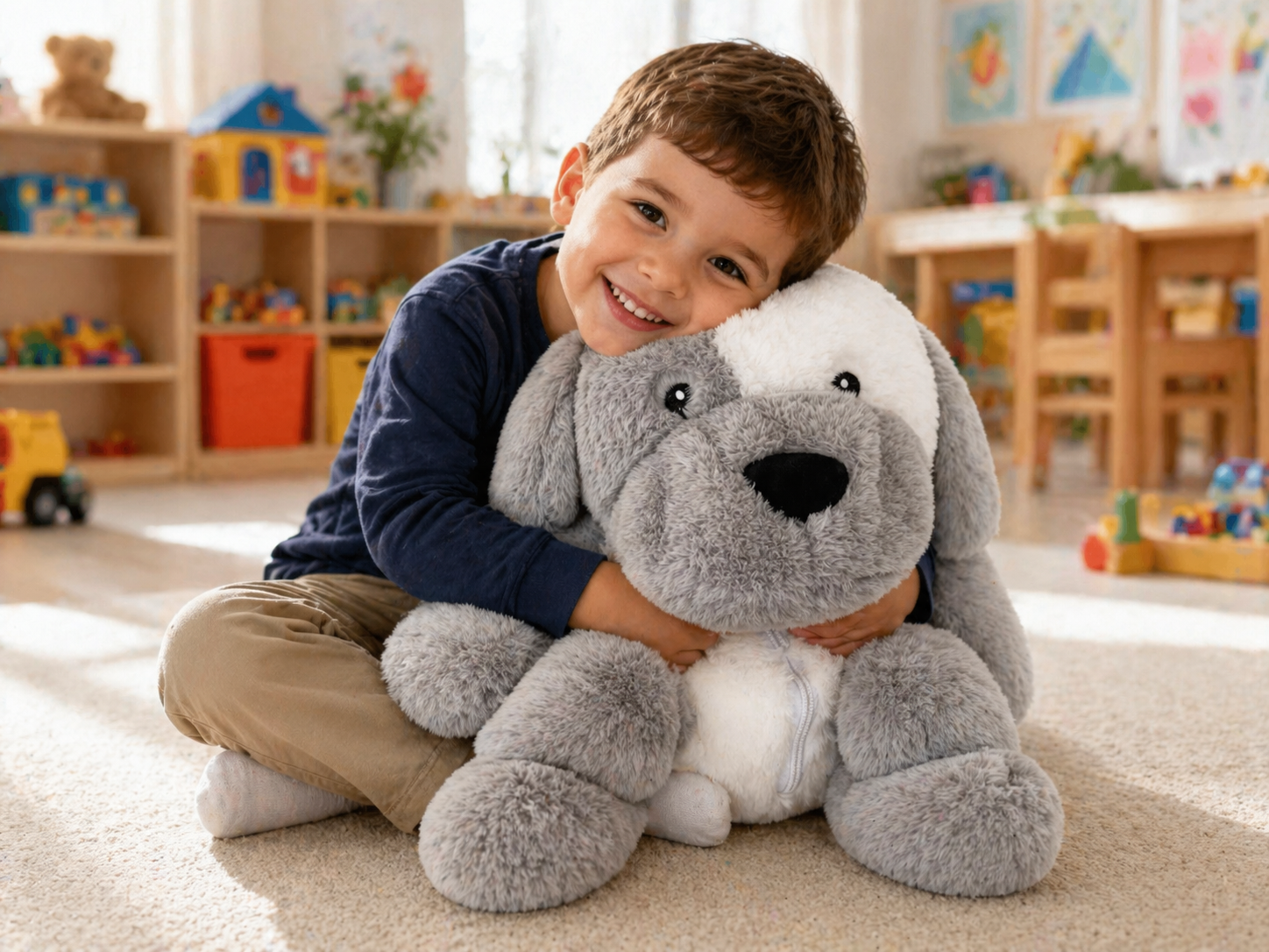 Buddy le chien — Peluche lestée – Image 1