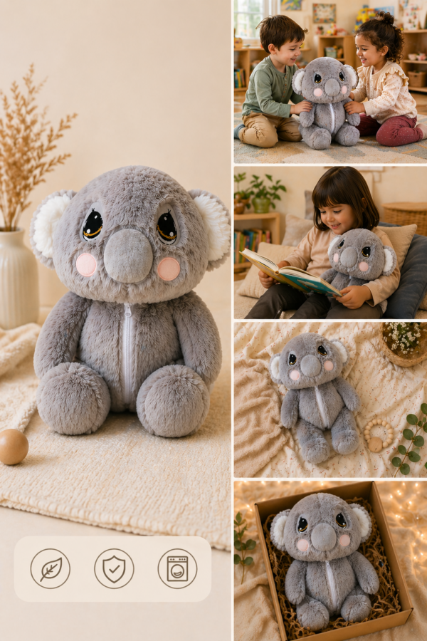 Kiki le koala — Peluche lestée