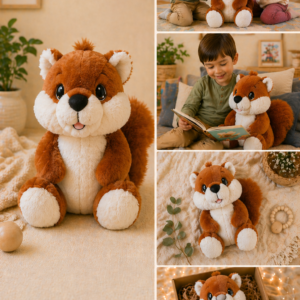Rouky le renard — Peluche lestée – Image 3