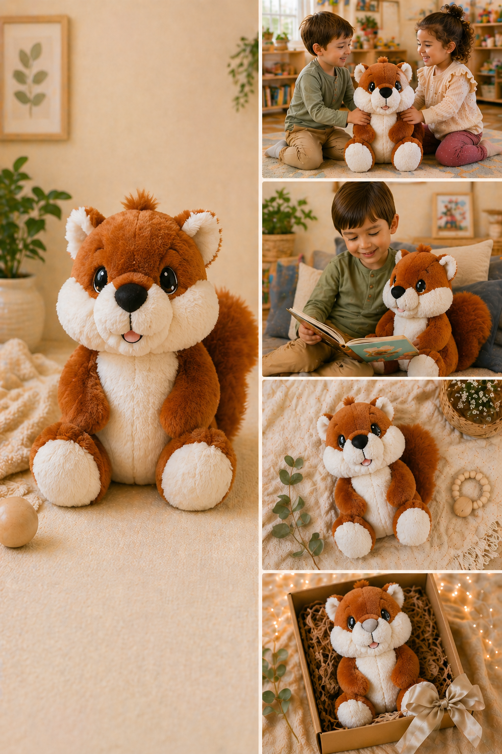 Rouky le renard — Peluche lestée – Image 3